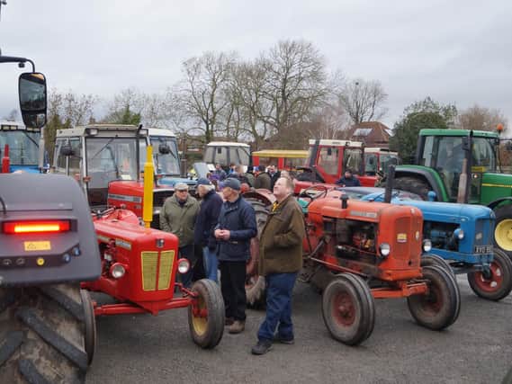 Middle Rasen Tractor Road Run