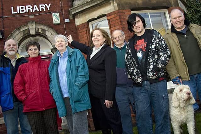 Spilsby Library campaigners 10 years ago.