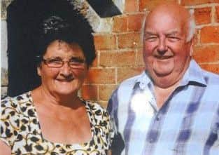 A recent picture of Charles and Joyce Hill, who have just celebrated their 60th wedding anniversary.