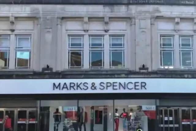 Boston's Marks & Spencer shop