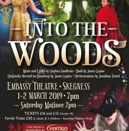 Skegness Musical Theatre Company are returning with 'Into The Woods' at the Embassy Theatre in Skegness on March 1 and 2. ANL-190118-153123001