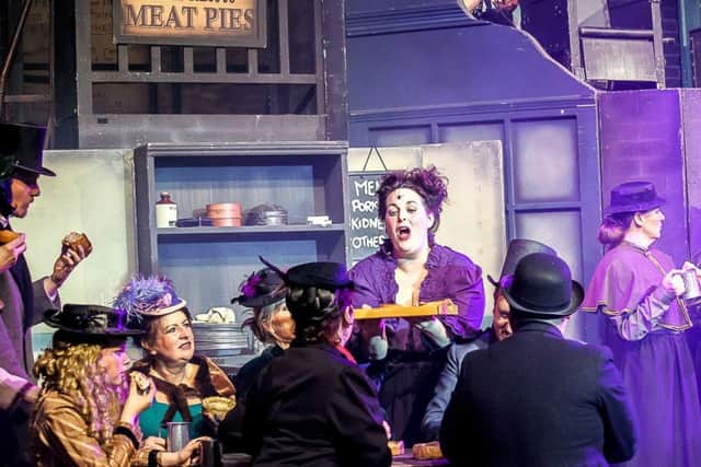 Sweeney Todd performed by Skegness Musical Theatre Company. ANL-190118-153004001