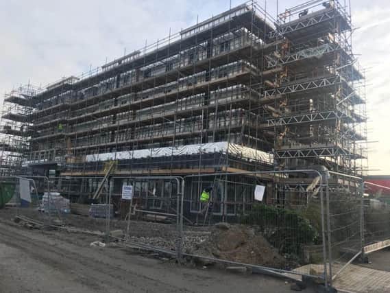 The new Premier Inn hotel in Skegness is on schedule for an April opening.