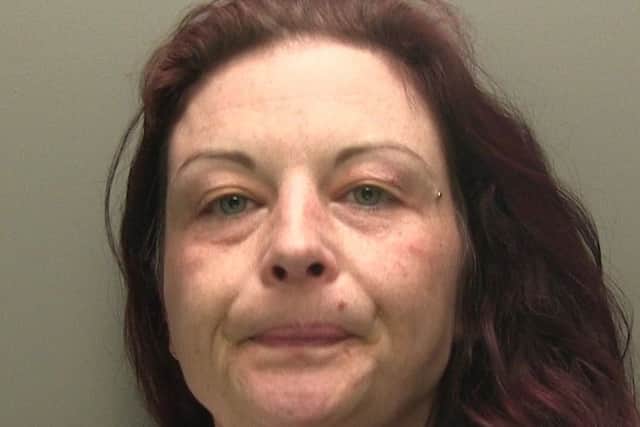 JAILED: Nadine Warwood.