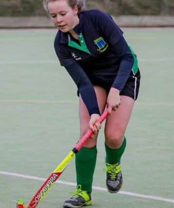 Mary Hewerdine in action for Louth HC Ladies' Firsts EMN-190122-090420002