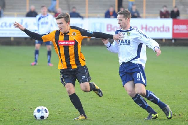 Ben Milnes has scored for Boston at Nethermoor. ENGEMN00120130226211918