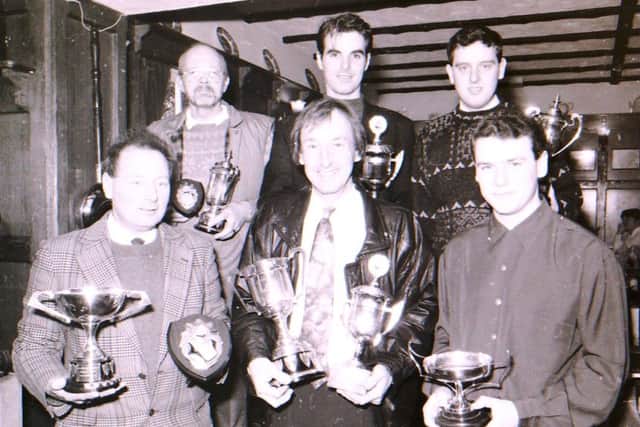 Prize winners at Sleaford Wheelers' annual awards lunch. EMN-190127-153122001