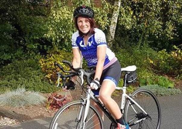 Barbara Collins will take part in a three-day bike ride from London to Paris for charity.