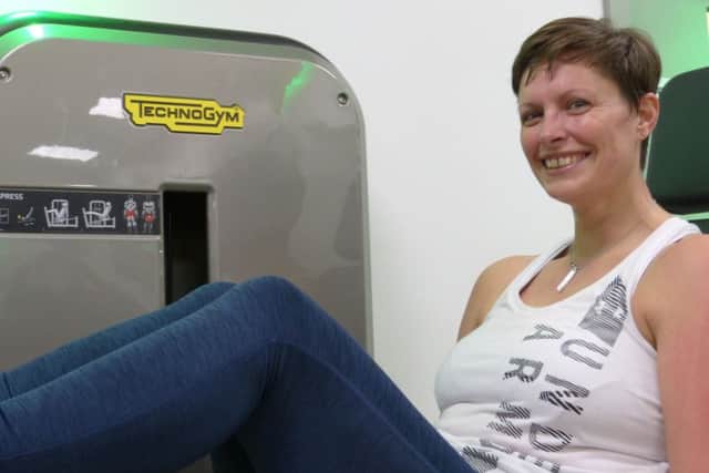 Lou Leggate, encourages other women to keep fit and healthy: Hornit: Lou Leggate, encourages other women to keep fit and healthy