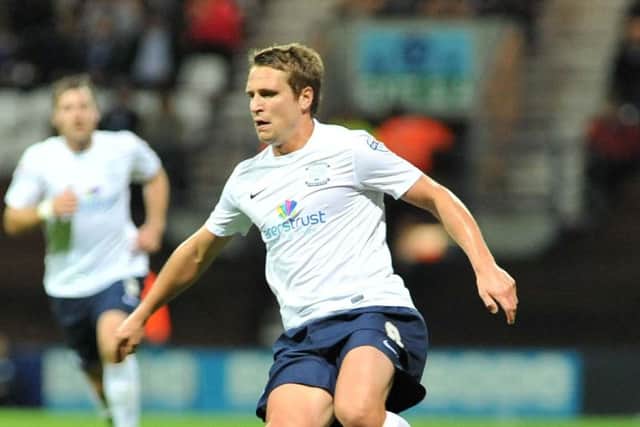 Nicky Wroe in action for Preston. Photo: Ian Robinson. ENGLEP03720130910154455