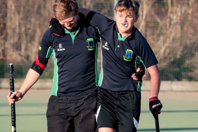 Rob Chamberlin and Alex Bell were both on target against Cambridge as the First XI strengthened their promotion push Picture: David Dales EMN-190128-150248002