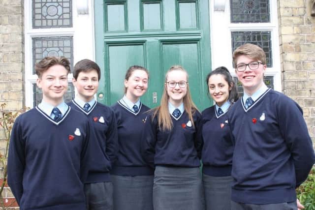 Students at Queen Elizabeths Grammar, Alford, have had plenty to smile about this week following the release of the new government league tables.