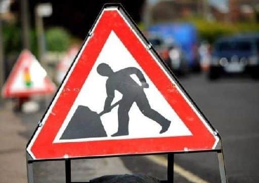 Road repairs.