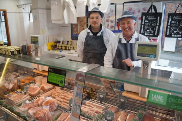 Rob and Richard Lancaster, fourth and fifth generation butchers EMN-190302-112110001