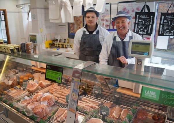 Rob and Richard Lancaster, fourth and fifth generation butchers EMN-190302-112110001