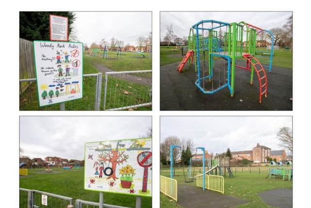 Some of the parks which could have money pumped into them for new facilities