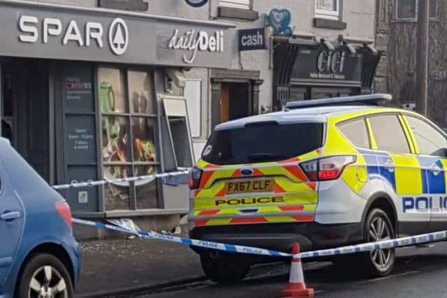 The scene of the incident today (Thursday). Photo: Submitted.