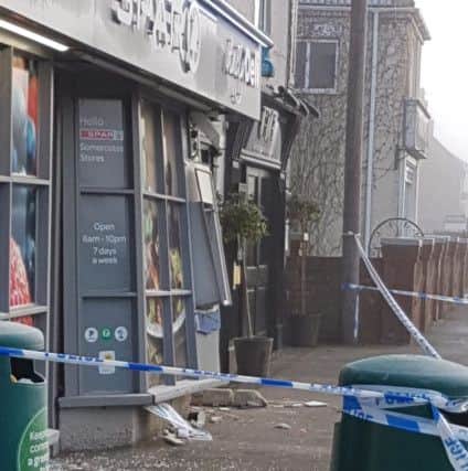 The scene of the incident today (Thursday). Photo: Submitted.