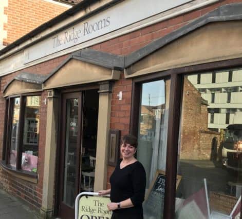 Leanne Hills, owner of the Ridge Rooms.
