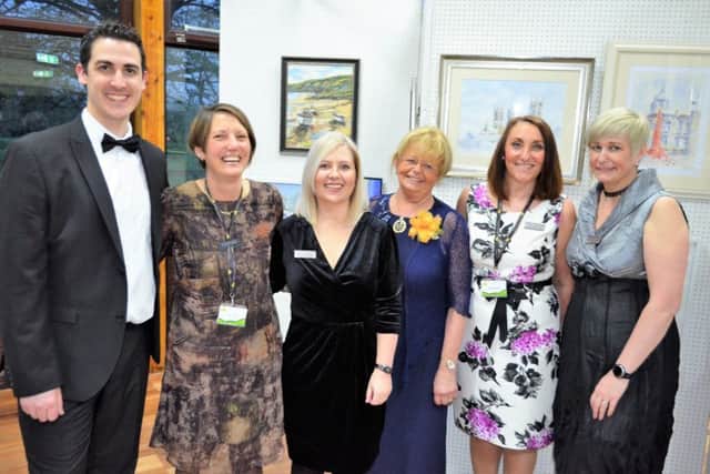 Lindsey Lodge Hospices Fundraising Team pictured at last years Art Exhibition and Sale. EMN-190302-223317001