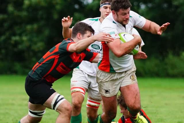 Josh Lawton had an impressive day with the boot, kicking 10 points for Rasen Picture courtesy of Jon Staves EMN-190402-110147002