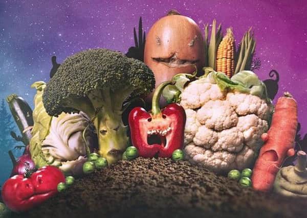 The Veg Power poster - which forms part of an ad campaign to encourage children to eat more vegetables.