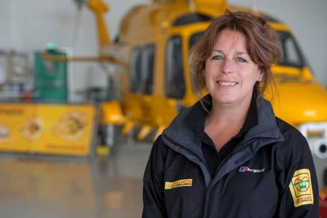 Karen Jobling, chief executive of the Lincs & Notts Air Ambulance EMN-180509-173008001