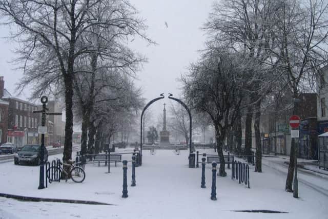 Boston's War Memorial 10 years ago.