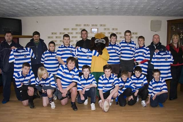 Skegness Junior Rugby u13 team 10 years ago.