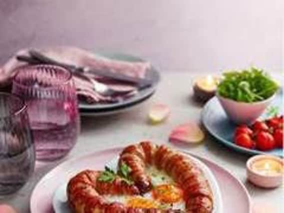 M&S are hoping to bring a little romance into the lives of their customers with a 'Love Sausage'.