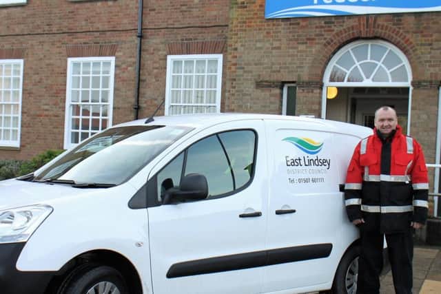 The first of East Lindsey District Councils new environmental crime officers, Paul Carville.