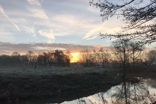 Horncastle PCSO Nigel Wass took this picture of a winters sky in the Lincolnshire Wolds AONB. EMN-191202-093647001