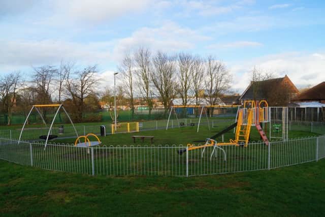 Market Rasen's Mill Road play area