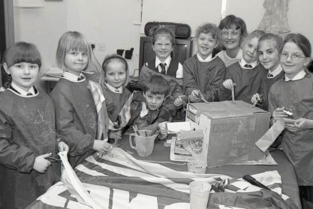 The fiery world of dragons was brought to life by youngsters at Bickers Early Years Preparatory School 20 years ago as part of activities designed to coincide with Chinese New Year. They were helped by Blackfriars outreach worker Tracy Simpson.