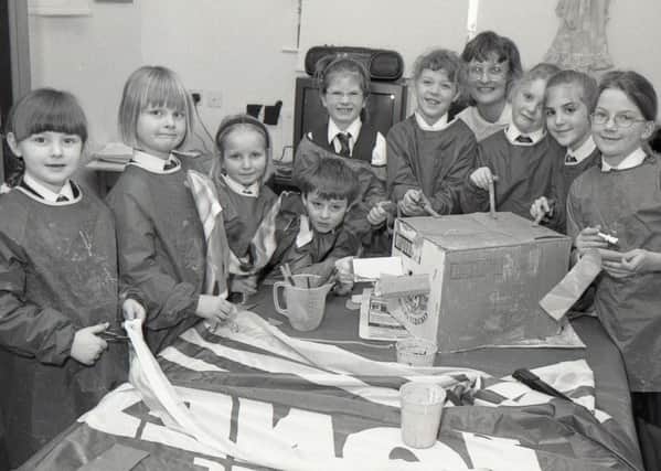 The fiery world of dragons was brought to life by youngsters at Bickers Early Years Preparatory School 20 years ago as part of activities designed to coincide with Chinese New Year. They were helped by Blackfriars outreach worker Tracy Simpson.