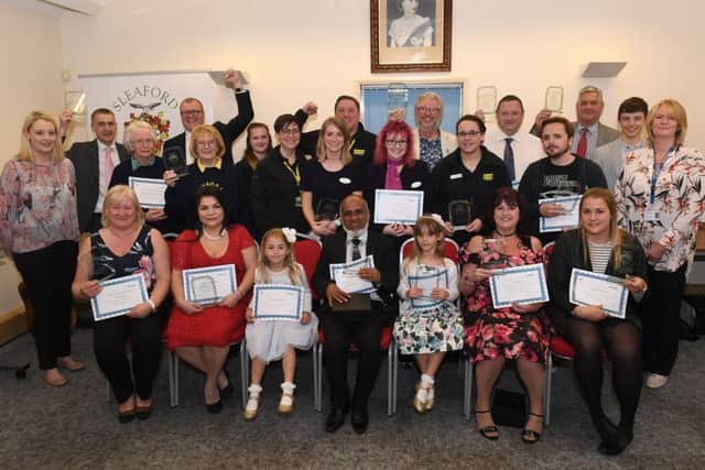 Sleaford Town Awards presentation evening at Sleaford Town Hall. 2018 EMN-190802-144154001