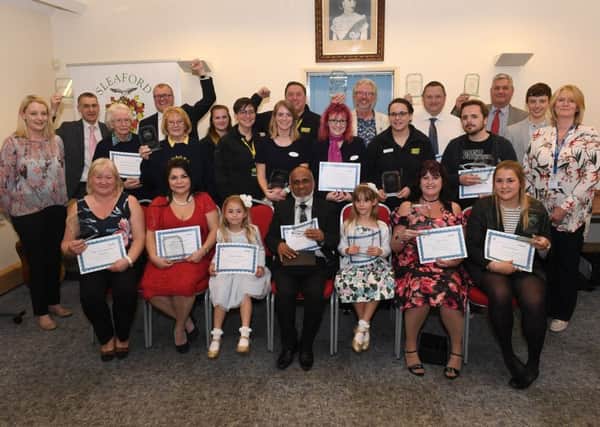 Sleaford Town Awards presentation evening at Sleaford Town Hall. 2018 EMN-190802-144154001