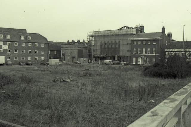 How the area near the old Odeon cinema (later the Haven cinema) looked in 1999.