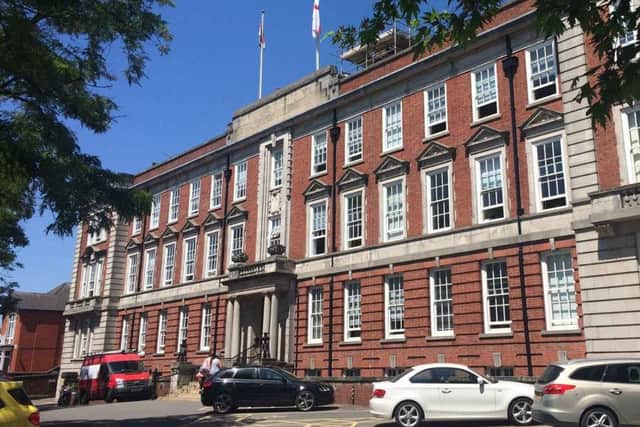Lincolnshire County Council headquarters.