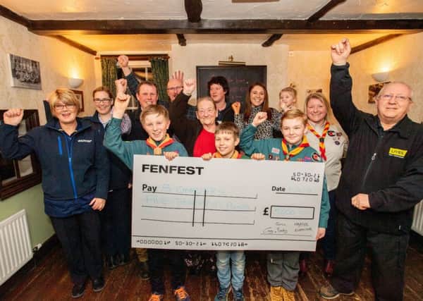 Five causes benefitted from the Fenfest event and received their share of the ?5,000 at The Plough inn at Horbling. EMN-190225-180022001