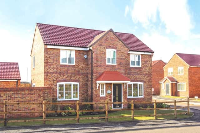 How one of the four-bedroomed Rippon homes set for Navenby could look. Image supplied.