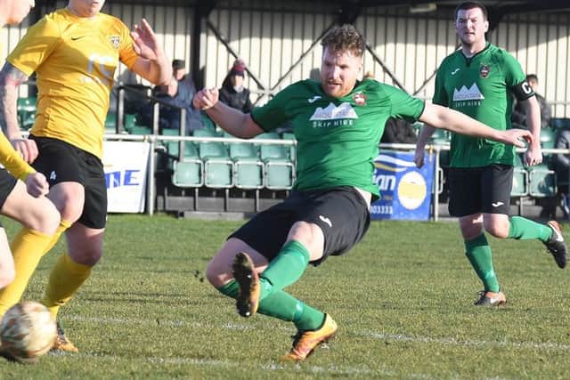 Tom Siddons scored his first goals for Town since his return to the club in January. Picture: David Dawson EMN-190226-091926002