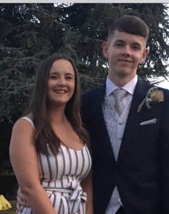 Jack Varah with his girlfriend Maddie. EMN-190218-153555001