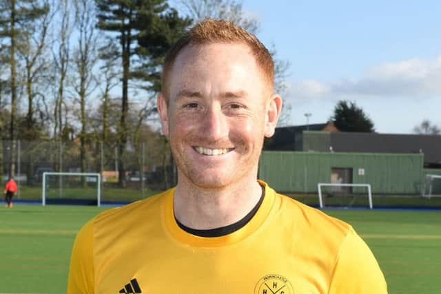 Horncastle Hockey Club, mens team. Nick Bennett