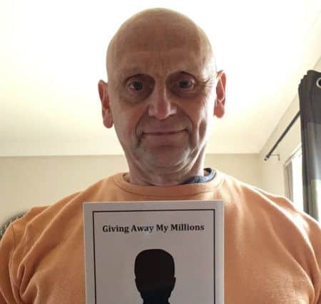 Nick Fisher, the author of Giving Away My Millions, would like to hear from the five lucky local families.