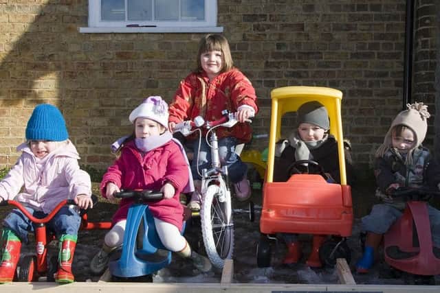 Skendleby Playgroup 10 years ago.