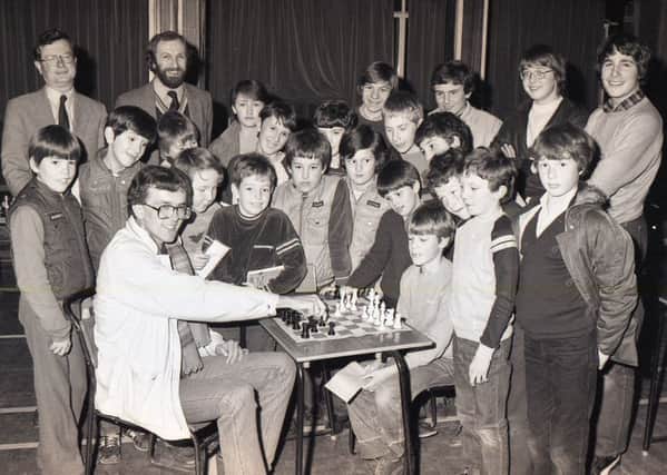 International chessmaster Andrew Martin came to Boston Grammar School in 1984 to play 25 youngsters aged between nine and 17 at the same time  and he won every game. The event was a South Holland Schools Chess Association fundraiser.