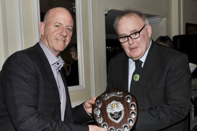 Dave Morris (right).