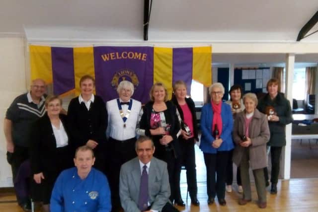 Prize winners ad Lions at the recent Bridge Day EMN-190226-161529001