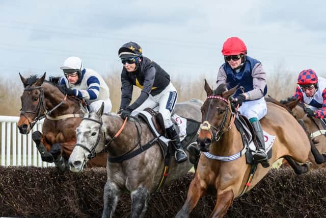 Pass the Glass (right) tasted victory at Brocklesby. Picture: Nico Morgan EMN-190225-105220002